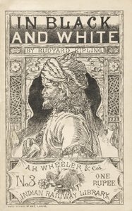 In Black and White by Rudyard Kipling (1865 - 1936), Illustration from A.H. Wheeler & Co